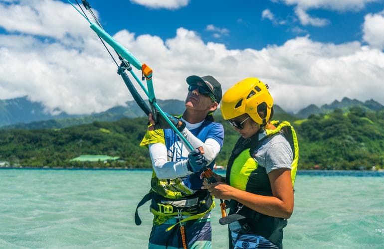 Kitesurf lessons Tahiti French Polynesia - Kitesurf - Tahiti, French Polynesia, Tahiti, French Polynesia, Oceania thumbnail 5