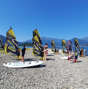 Windsurf Lessons Lake Como Colico Italia - Windsurf - Lake Como, Colico, Italy, Lake Como / Colico, Italy, Europe thumbnail 4