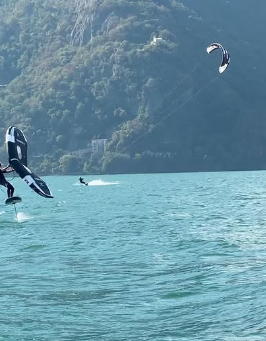 Wingfoil Lessons Lake Como Colico Italia - Wingfoil - Lake Como, Colico, Italy, Lake Como / Colico, Italy, Europe thumbnail 2