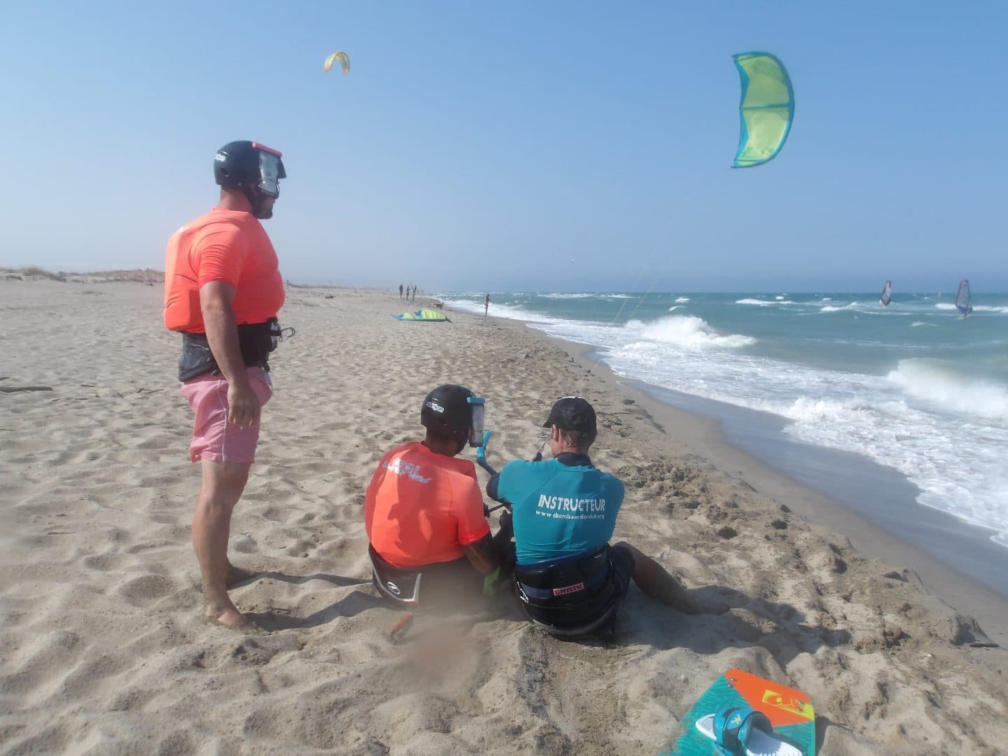 Kitesurfing lessons Saint Cyprien / Canet en Roussillon France - Kitesurf - Saint Cyprien / Canet en Roussillon, France, Europe thumbnail 13