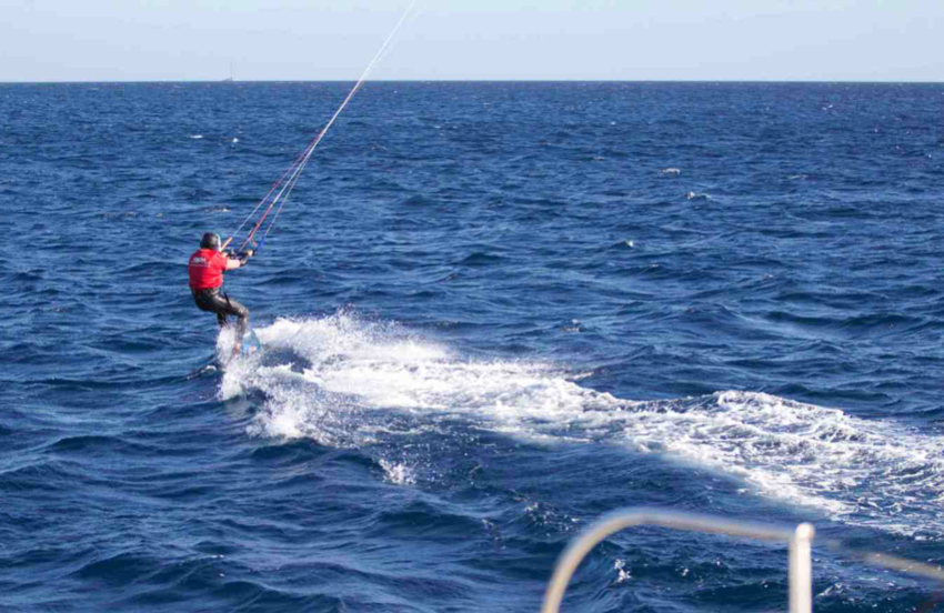 Catamaran Cruise – Surf, Kitesurf, & Wingfoil Adventure in Fuerteventura & Lanzarote - Kitesurf - Corralejo Fuerteventura Canary Islands, Canary Islands, Spain, Europe thumbnail 30