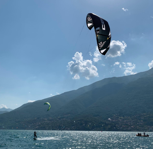Kitesurf Lessons Lake Como Colico Italia - Kitesurf - Lake Como, Colico, Italy, Lake Como / Colico, Italy, Europe